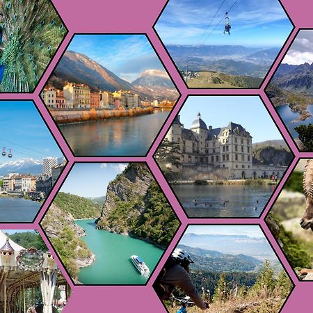 Le T2 Douillet D'Uriage - Residence Le Louvre - Cure Thermale Uriage- Proche Chamrousse - Jusqu'A 3 Personnes - Region Agreable En Toute Saison Vaulnaveys-le-Haut Luaran gambar