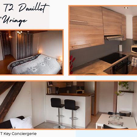 Le T2 Douillet D'Uriage - Residence Le Louvre - Cure Thermale Uriage- Proche Chamrousse - Jusqu'A 3 Personnes - Region Agreable En Toute Saison Vaulnaveys-le-Haut Luaran gambar