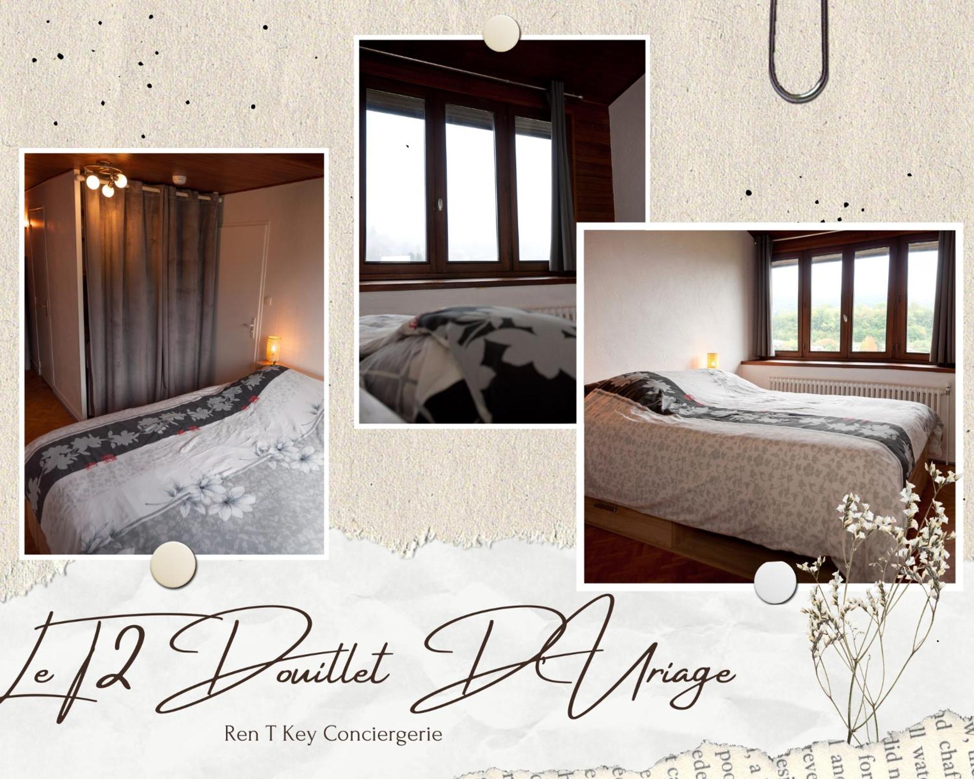 Le T2 Douillet D'Uriage - Residence Le Louvre - Cure Thermale Uriage- Proche Chamrousse - Jusqu'A 3 Personnes - Region Agreable En Toute Saison Vaulnaveys-le-Haut Luaran gambar